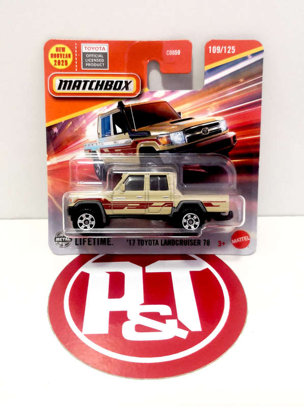 2025 Matchbox '17 Toyota Landcruiser 78