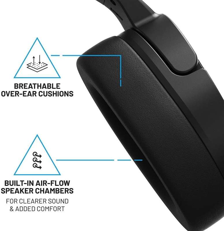 4Gamers Panther Over-Ear Gaming Headset Compatible with PS4/PS5, XBOX, Switch & PC