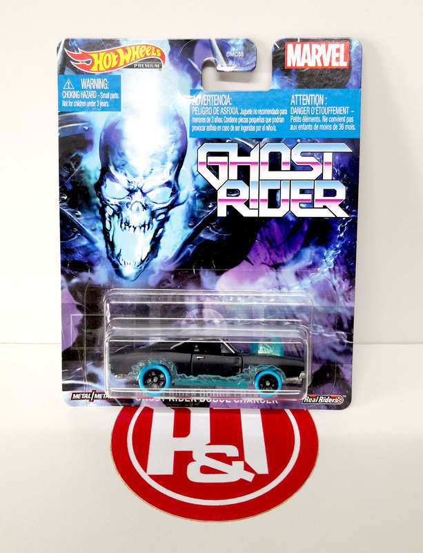 Hot Wheels PREMIUM "Entertainment" Ghost Rider Dodge Charger
