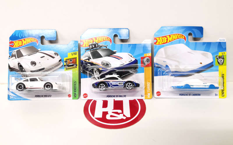 Hot Wheels Porsche Combo (3 x Models)