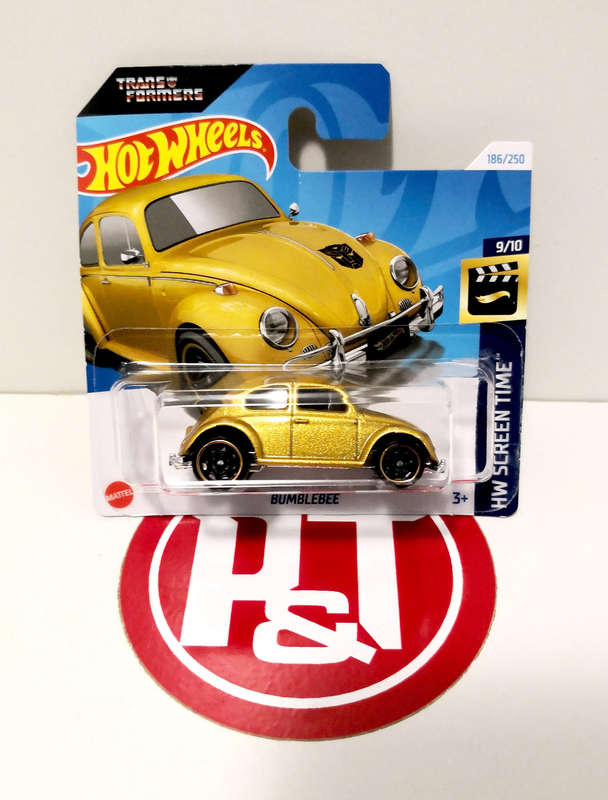 Hot Wheels Transformers Combo (2 x Vehicles - Optimus Prime + Bumblebee)