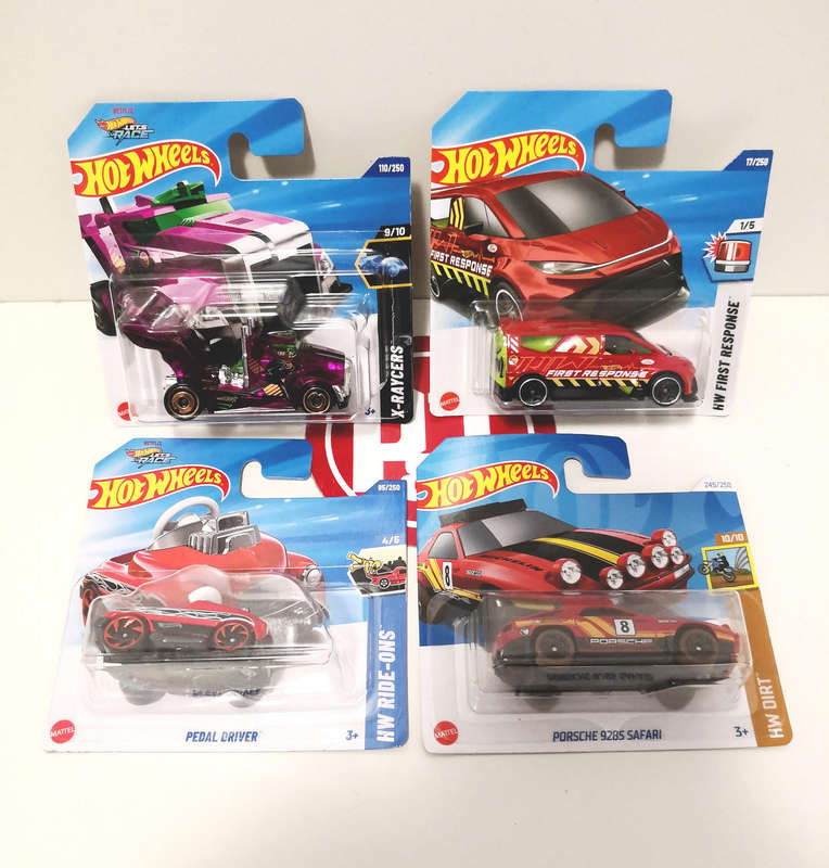 Hot Wheels TREASURE HUNT combo (4 x Models)