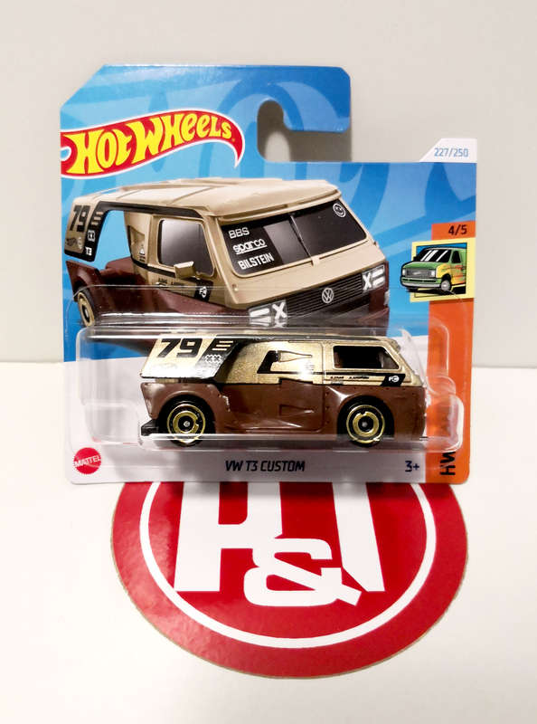 Hot Wheels VW T3 Custom Combo (2 x Models)