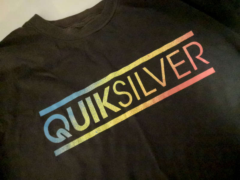 Men's QUICKSILVER Graphic T-Shirt - XL