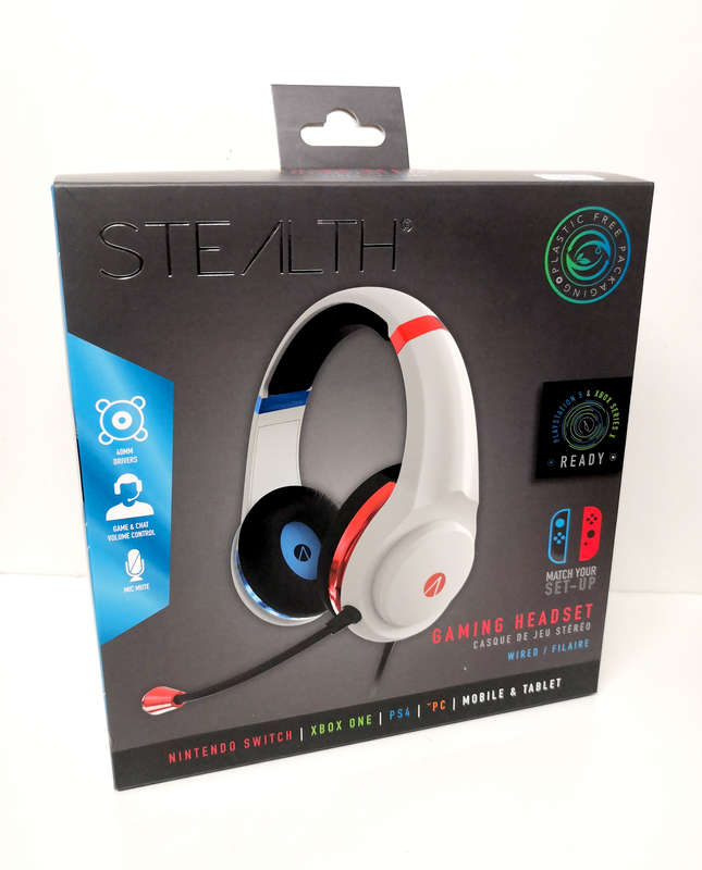 Stealth XP Stereo Gaming Headset for Nintendo Switch / X BOX1 / XBOX SX|S / PS4 / PS5