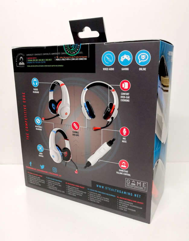 Stealth XP Stereo Gaming Headset for Nintendo Switch / X BOX1 / XBOX SX|S / PS4 / PS5