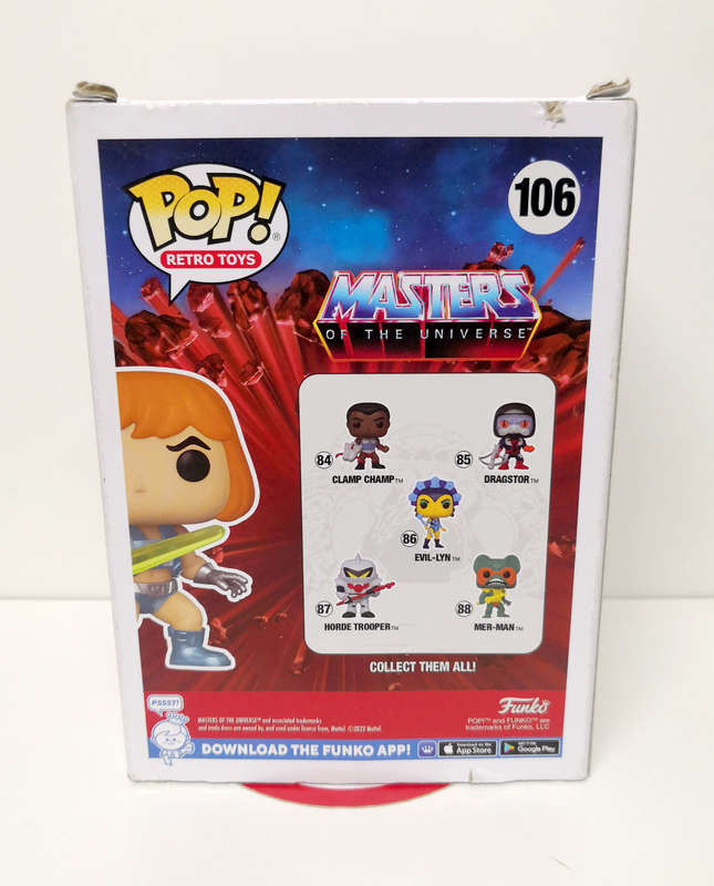Funko Pop! Retro Toys - Masters of the Universe He-Man COMIC CON AFRICA 2022 EXCLUSIVE
