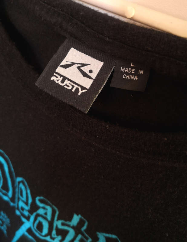 Men's RUSTY Graphic T-Shirt - L