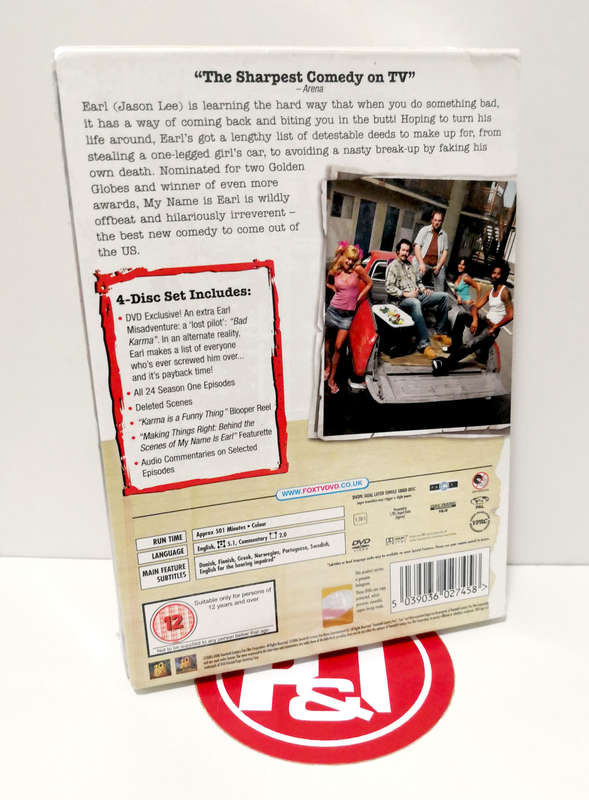 BRAND NEW My Name is Earl - Season 1 DVD (4 Discs)