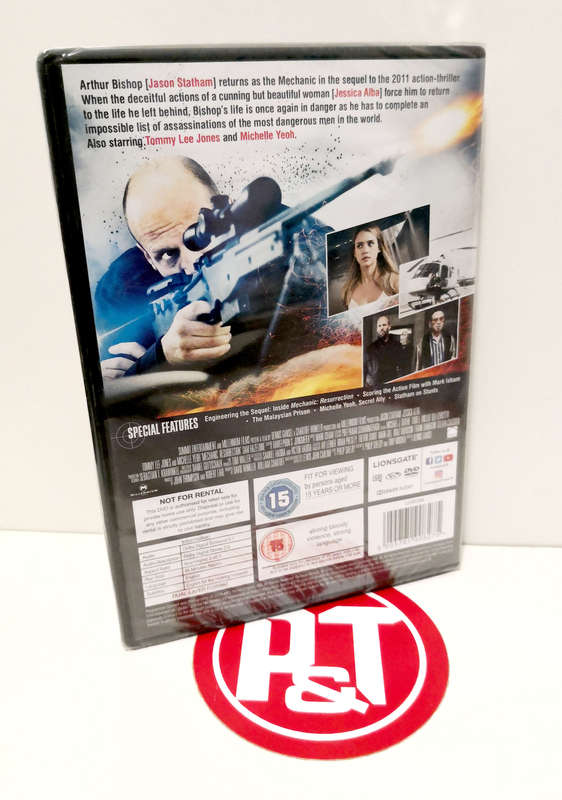 BRAND NEW Mechanic: Resurrection DVD