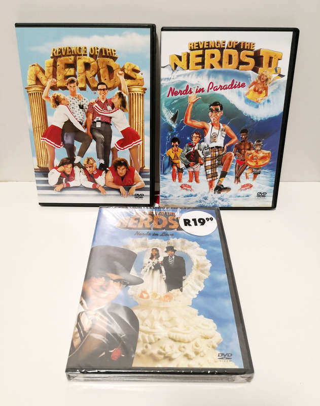 Revenge of the Nerds DVD set (3 x DVDs)