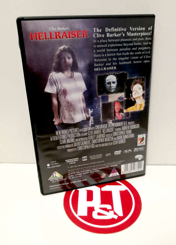 Hellraiser Quadrilogy DVDs (4 x DVDs)