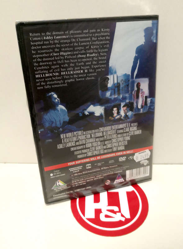 Hellraiser Quadrilogy DVDs (4 x DVDs)