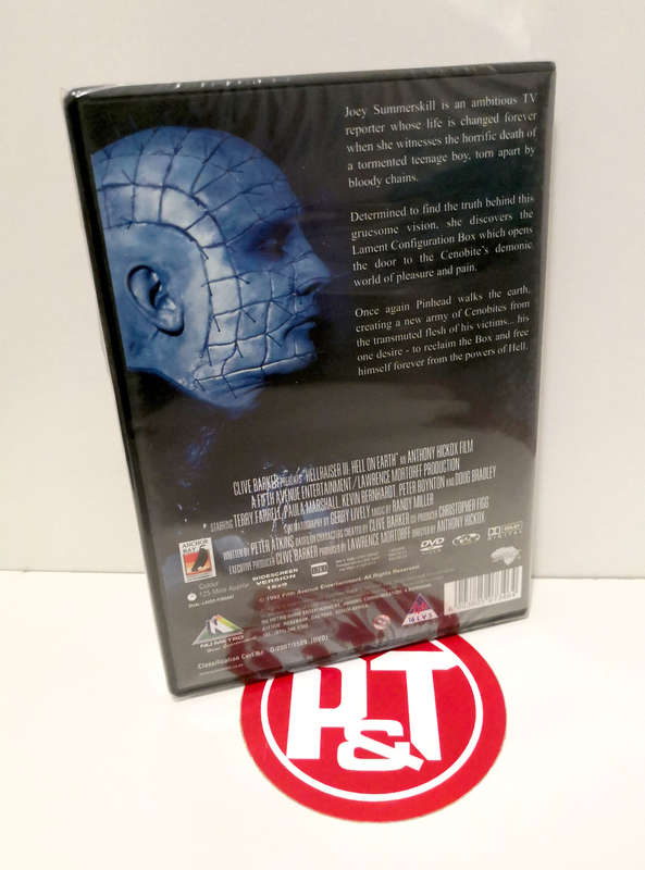 Hellraiser Quadrilogy DVDs (4 x DVDs)