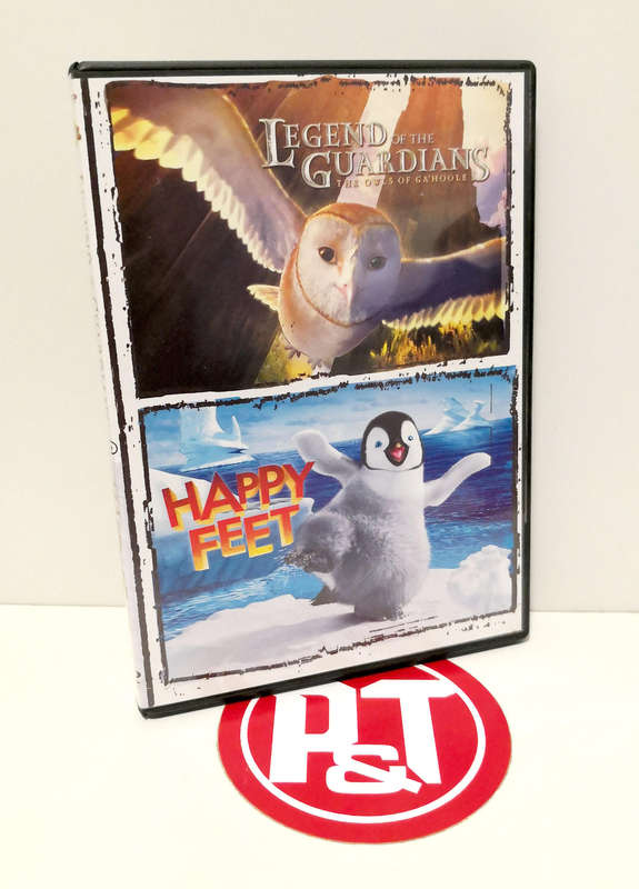 Legend of the Guardians + Happy Feet 2 Movie DVD set