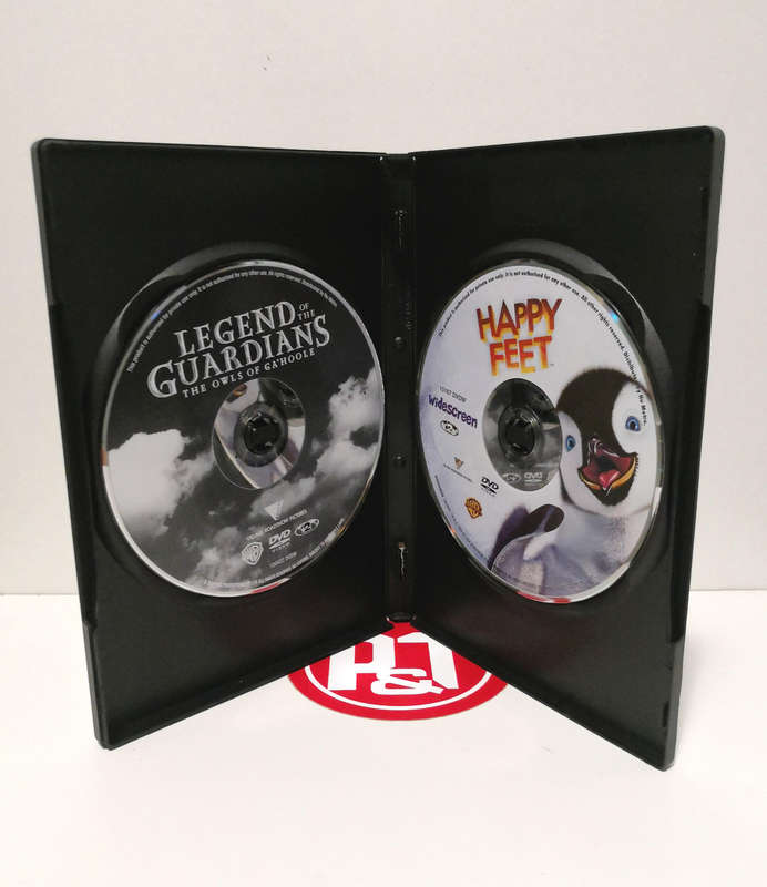 Legend of the Guardians + Happy Feet 2 Movie DVD set