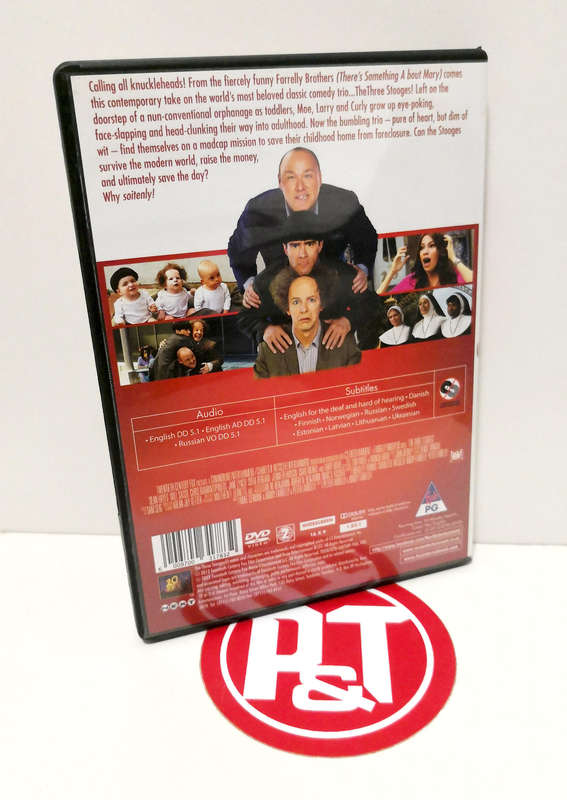The Three Stooges Movie DVD