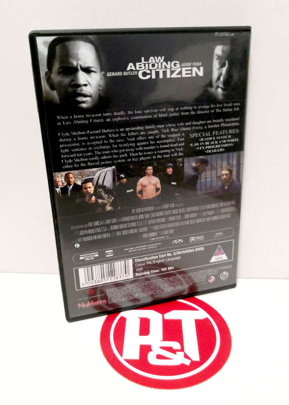 Law Abiding Citizen DVD