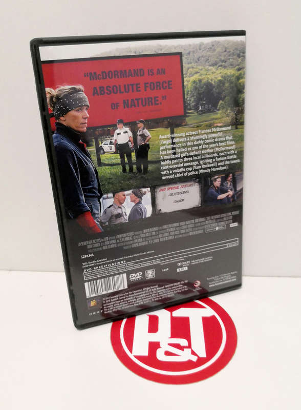 Three Billboards Outside Ebbing Missouri DVD