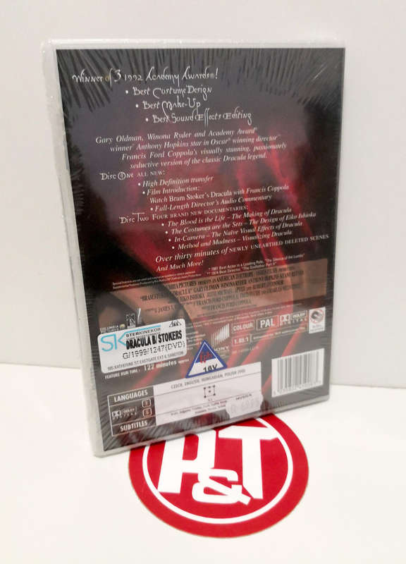 BRAND NEW Bram Stoker's Dracula DVD (2 Disc Special Edition)