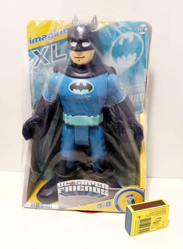 Imaginext XL Batman & Superman action figures (2 x large scale figures)