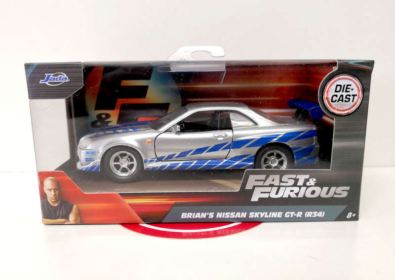 JADA Fast & Furious 1:32 Brian's Nissan Skyline GT-R (R34)