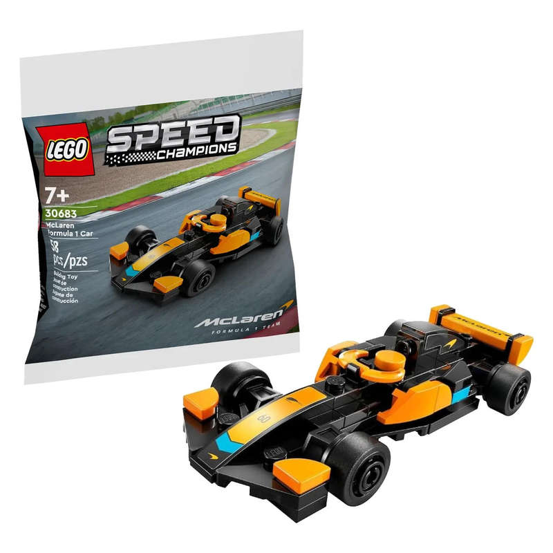 LEGO McLaren F1 Racing Team Combo - LEGO Mclaren F1 Race Car Collection + LEGO McLaren Polybag