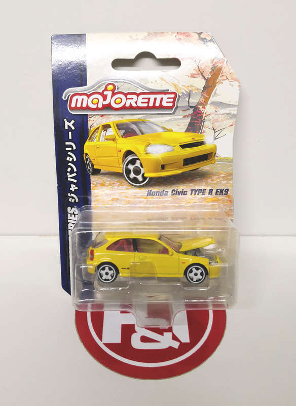 Majorette Honda Civic Type R EK9 Combo (2 x Models)