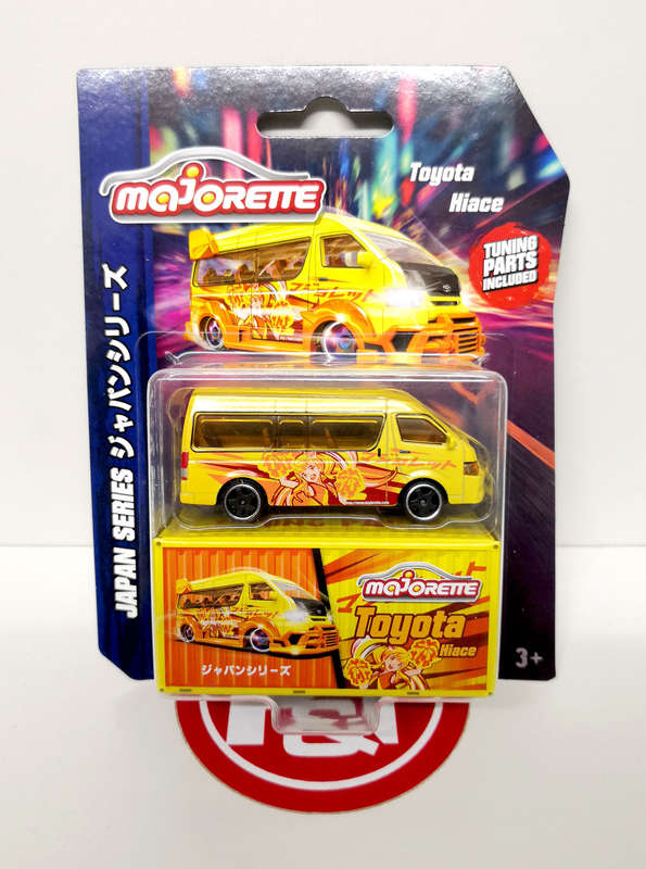 Majorette Japan Series "Tuning Parts" Toyota Hiace
