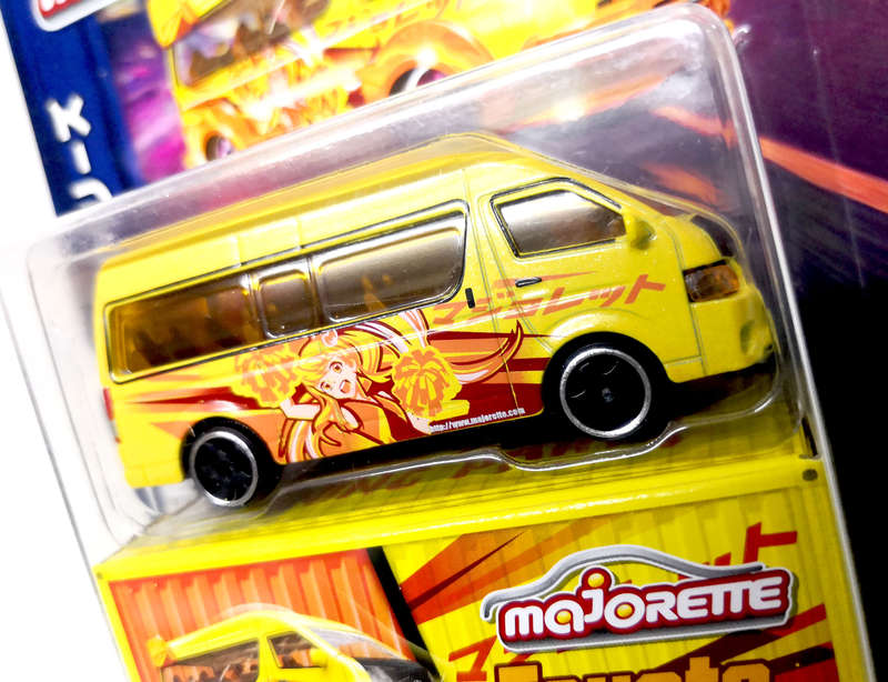 Majorette Japan Series "Tuning Parts" Toyota Hiace