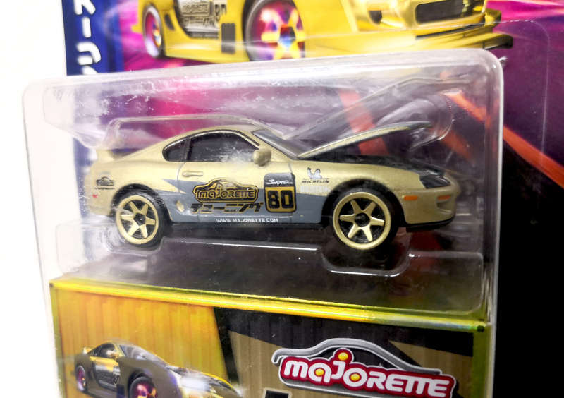 Majorette Japan Series "Tuning Parts" Toyota Supra JZA80 CHASE Model