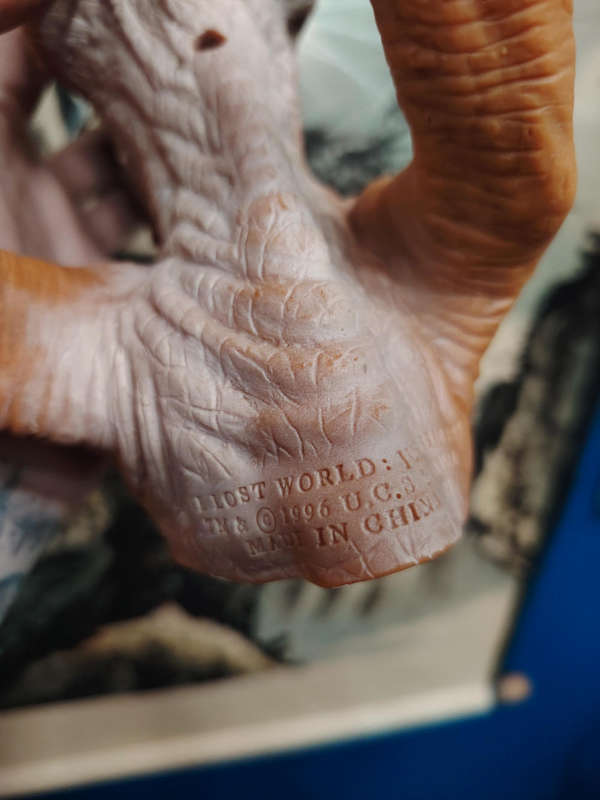 1996 Jurrasic Park Hand puppet