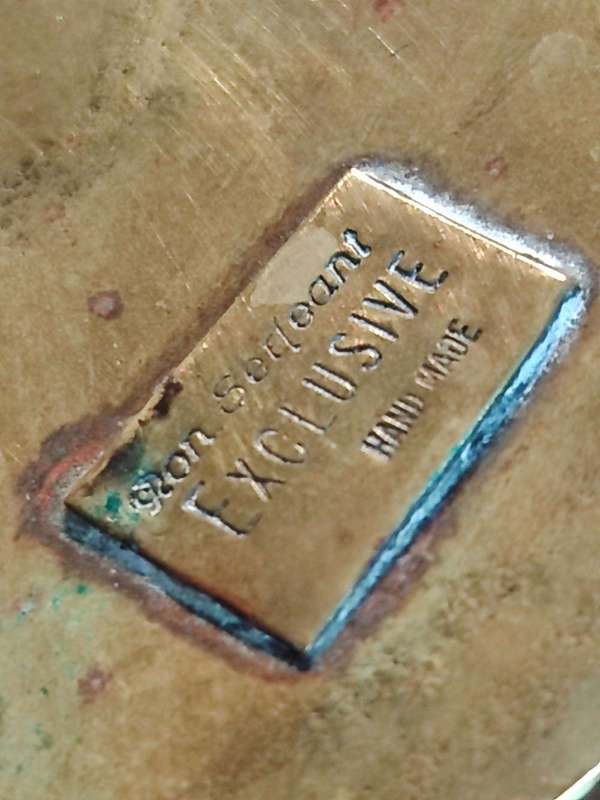Vintage Handmade Brass Buckle