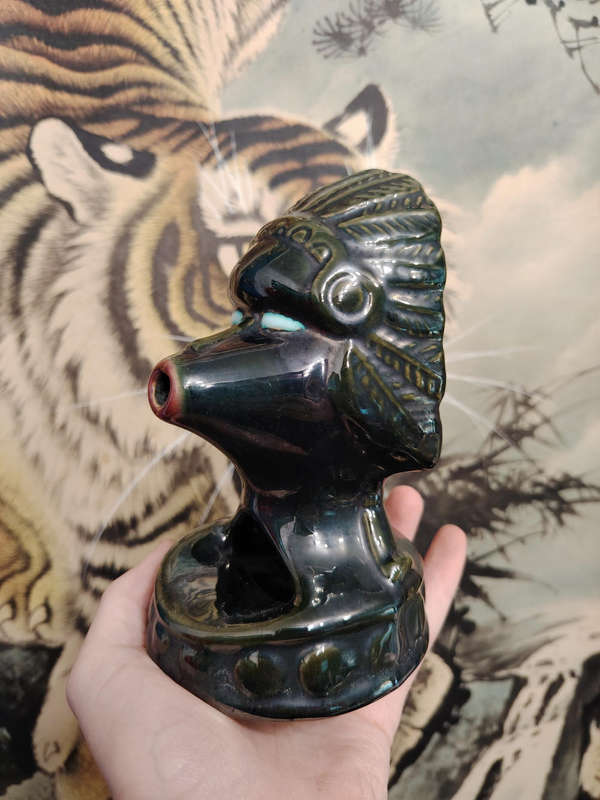 Vintage Aztec Ashtray