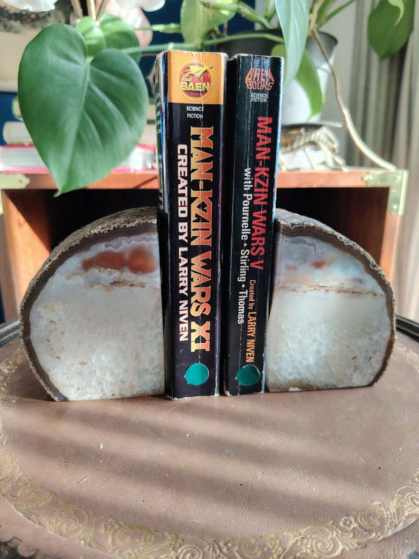 Agate Bookends - Pair