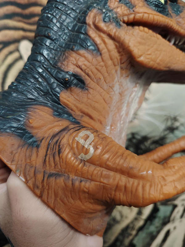 1996 Jurrasic Park Hand puppet