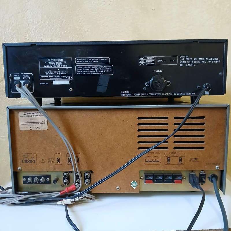 Vintage Pioneer Rondo 2000 set