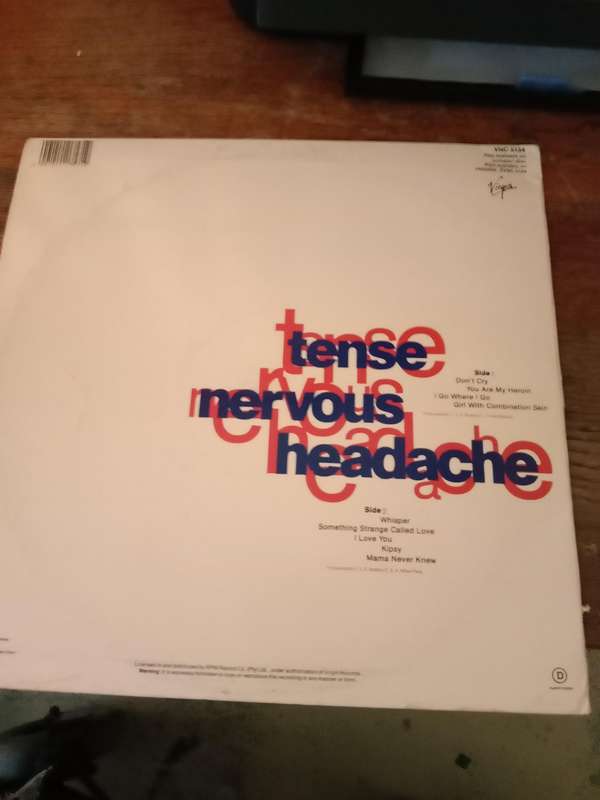 Boy George Tense Nervous headache LP record