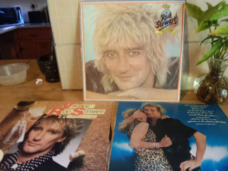 Rod Stewart 3 pack LP bundle