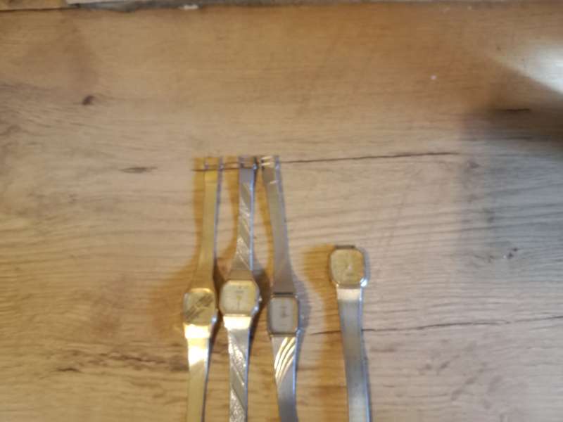 Ladies vintage lot watches as is