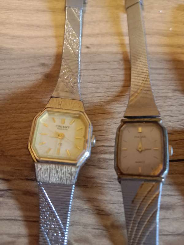 Ladies vintage lot watches as is