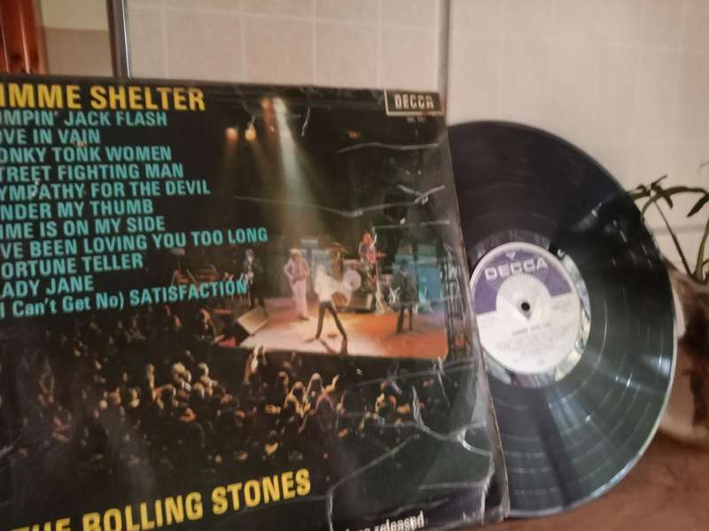 The Rolling stones Gimme shelter vinyl Lp