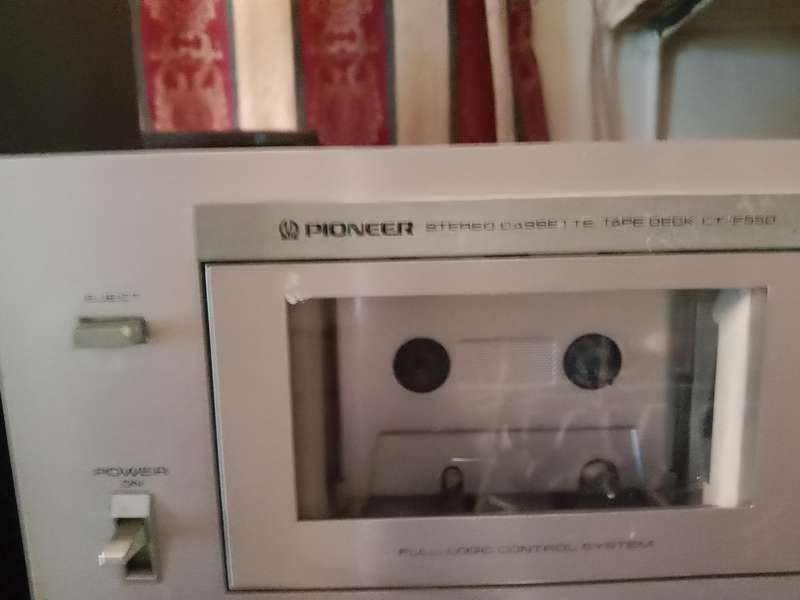 Vintage Pioneer Tape deck CT F550