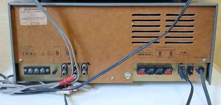 Beautiful vintage Pioneer Rondo receiver tuner * not working*