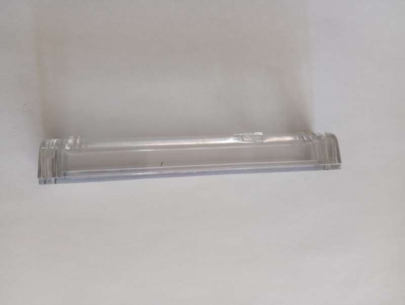Mezuzah cover clear perspex