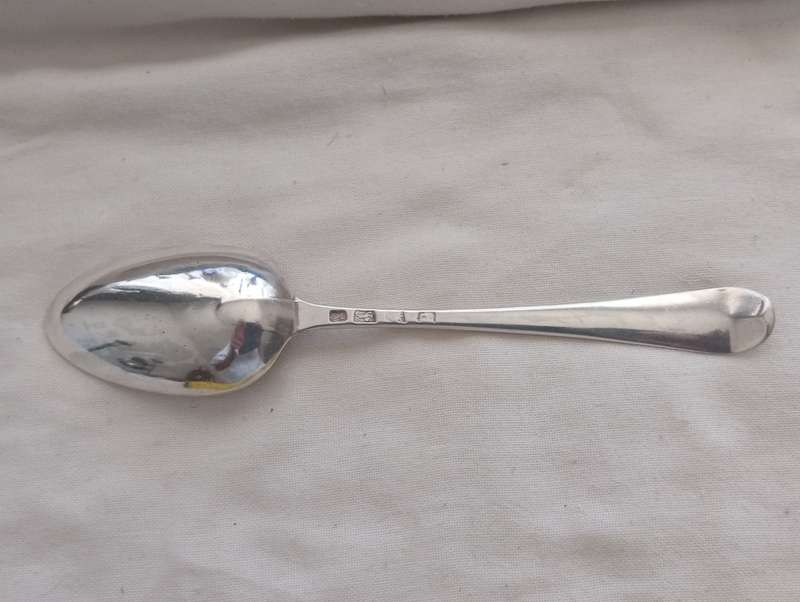 A super Georgian serving spoon old English