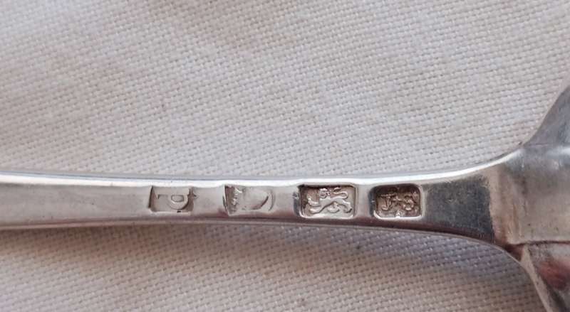 A super Georgian serving spoon old English