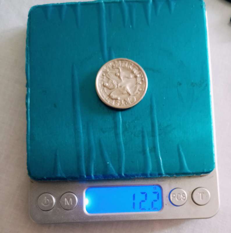 A silver  bohlingen city anniversary Commerative silver