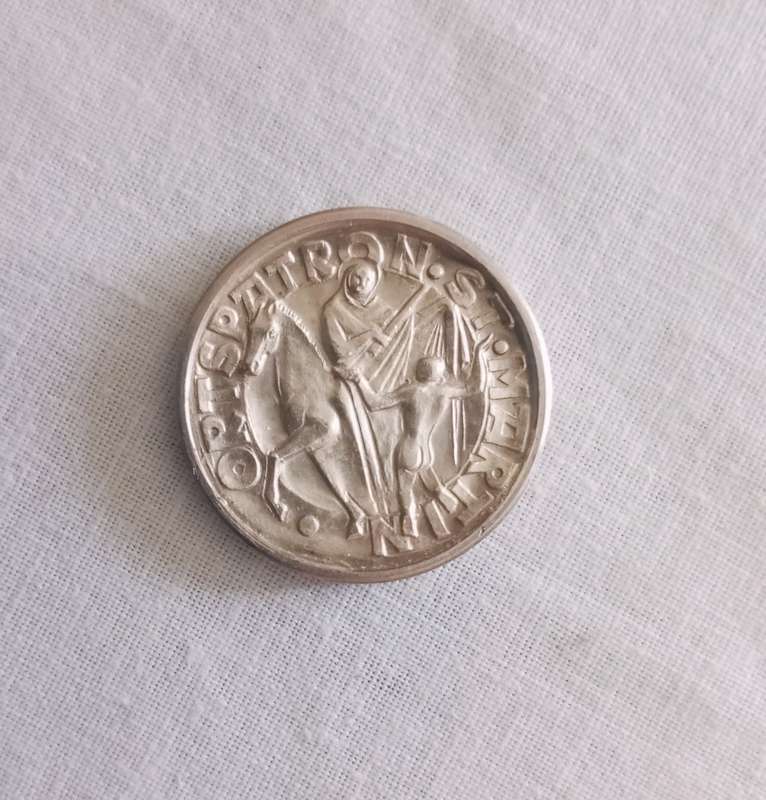 A silver  bohlingen city anniversary Commerative silver