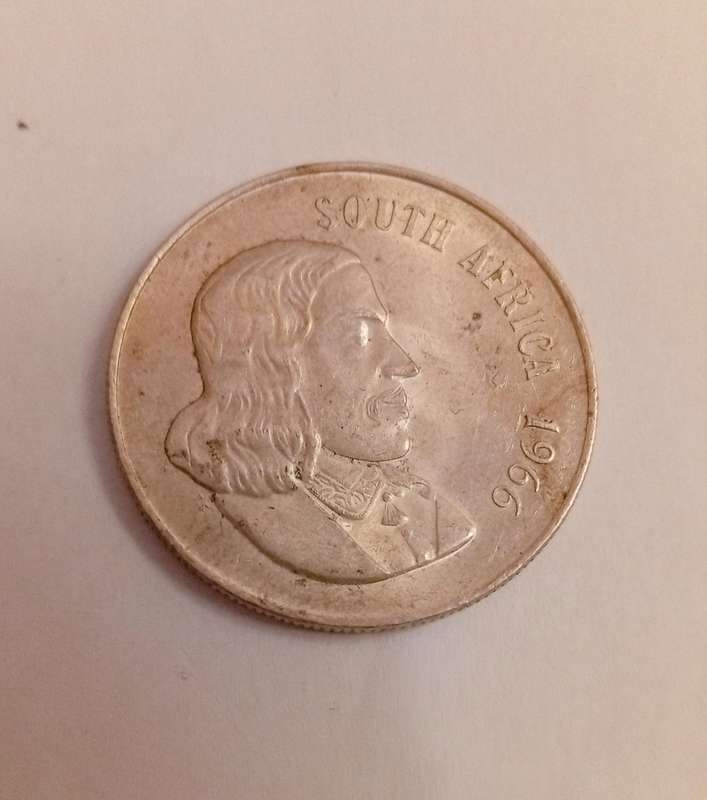 A good quality silver R1 coin